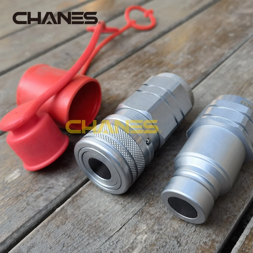Mini Skid Steer Loader Quick coupling replacement Hydraulic Quick Coupler AUX Circuit Fittings Construction Machinery Parts