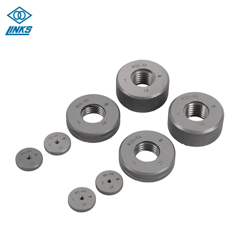 Метрический стандартный 6G 6H калибровочное кольцо/go и nogo Калибр с высокой точностью