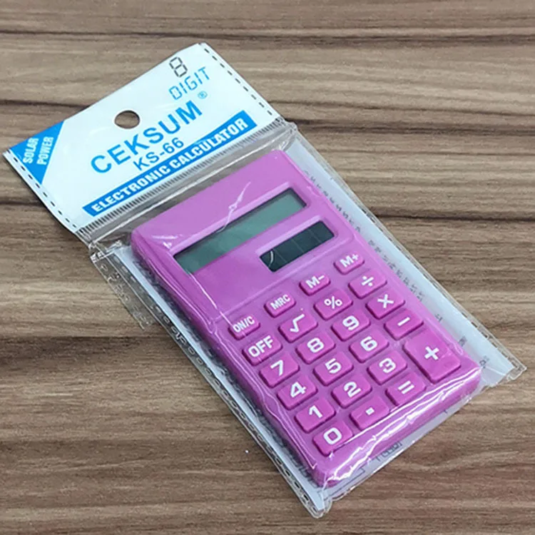 Best wholesale Cheap promotion gifts 8 digits mini electronic pocket Calculator General Purpose Calculator