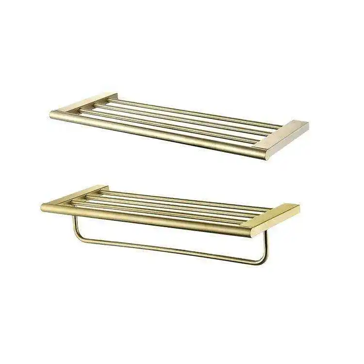 Hotel Stainless Bathroom Fittings Single Dual Towel Rack Stainless Steel 304,stainless Steel Wall Mounted for Shower Room 100pcs