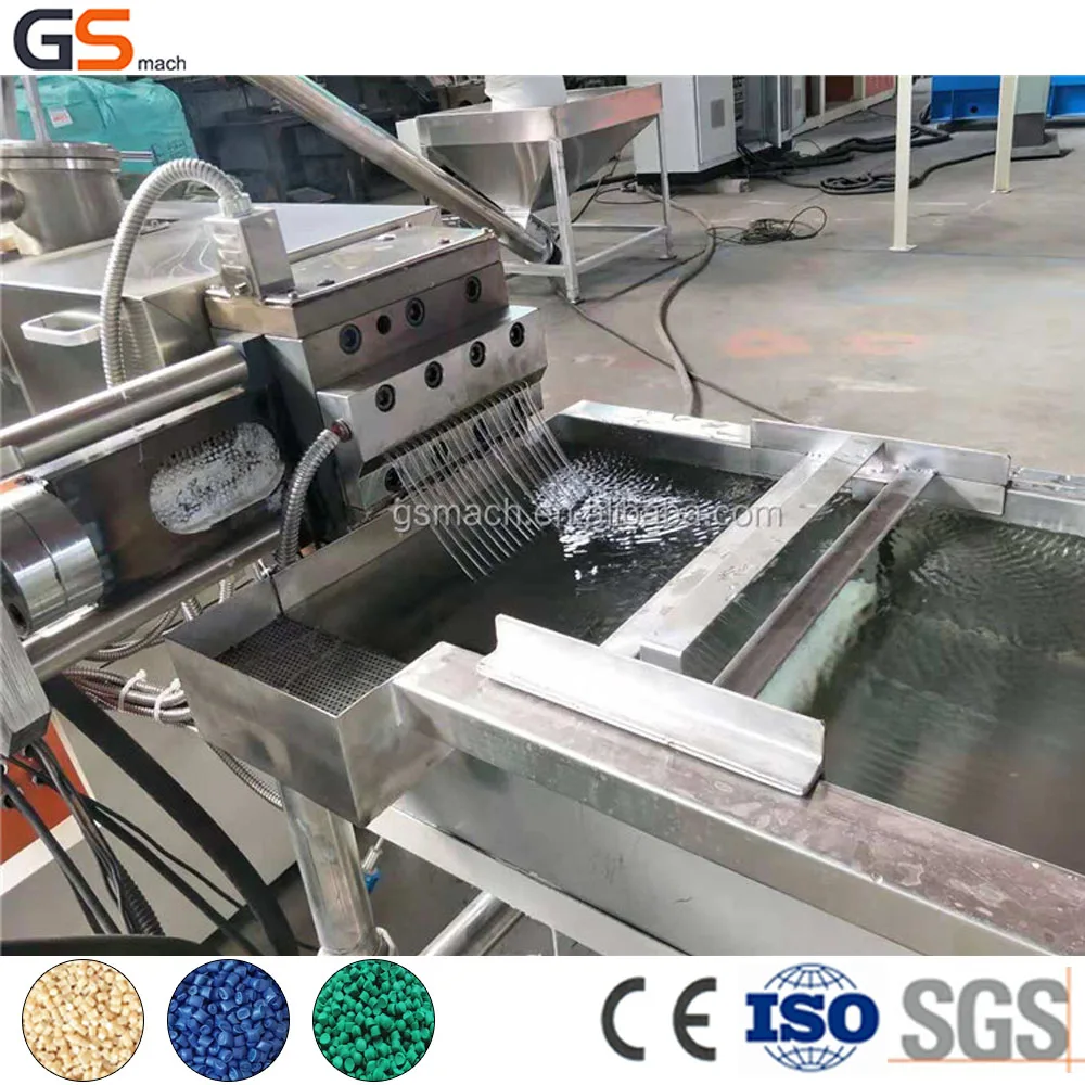 2021 Hot selling biodegradable plastic granules making machine for shopping