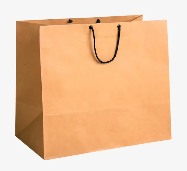 
customized clothes kraft paper sack in different color 
