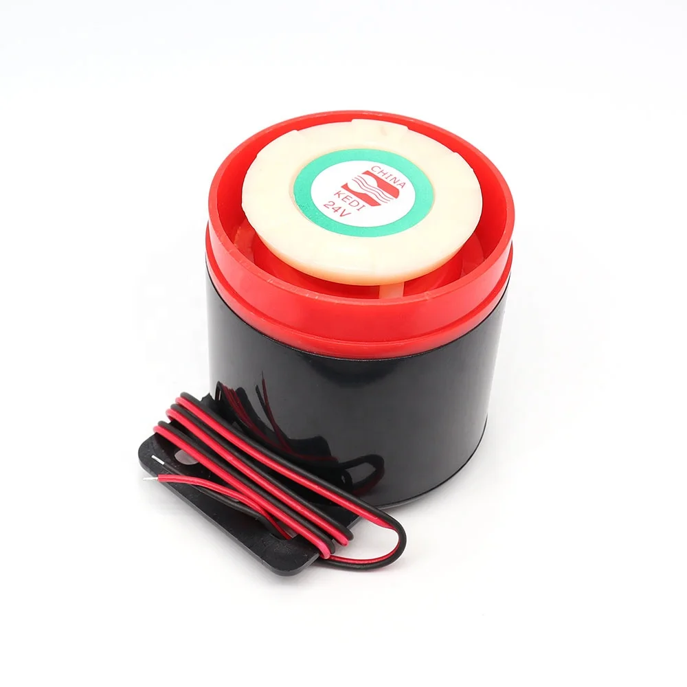 110 dB SFB-55 24V DC High decibel Active Buzzer Alarm Piezo Buzzer Big Sound Anti-theft 54*55MM 55MM Piezoelectric Buzzer