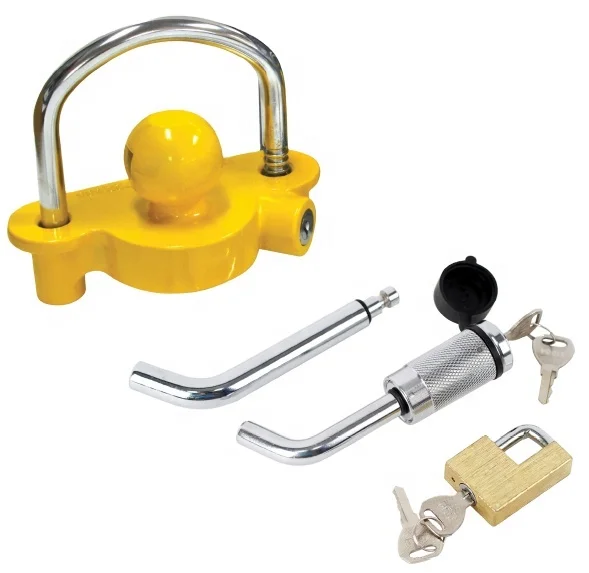 
Yellow Coupler Lock set for Hitch 