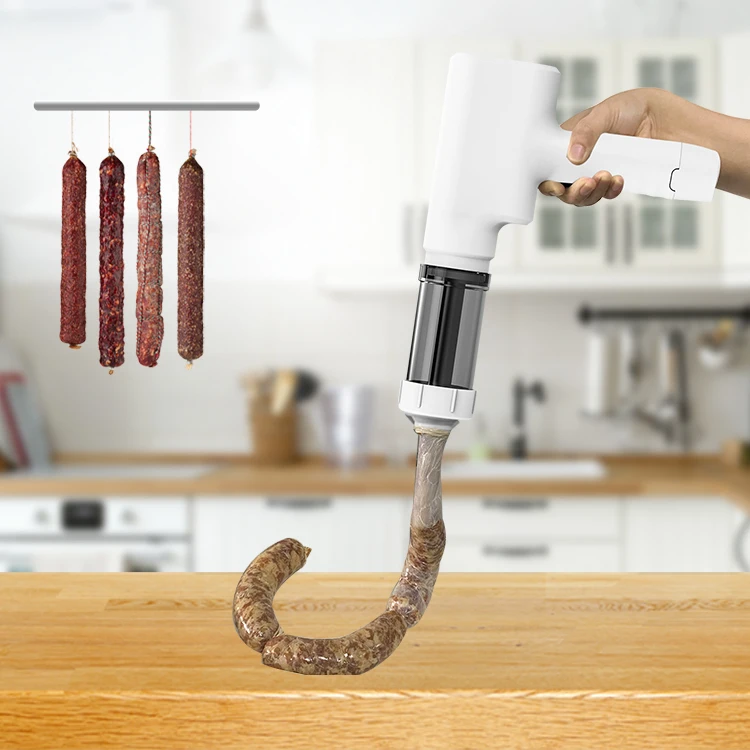 Abs Noodle Maker Machine Handheld Household Electric Small Wireless Charging Pressure Noodle Gun With Sausage Filling Function