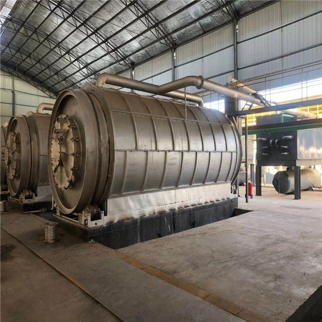 Shangqiu Sihai  Waste Tire Pyrolysis Plant