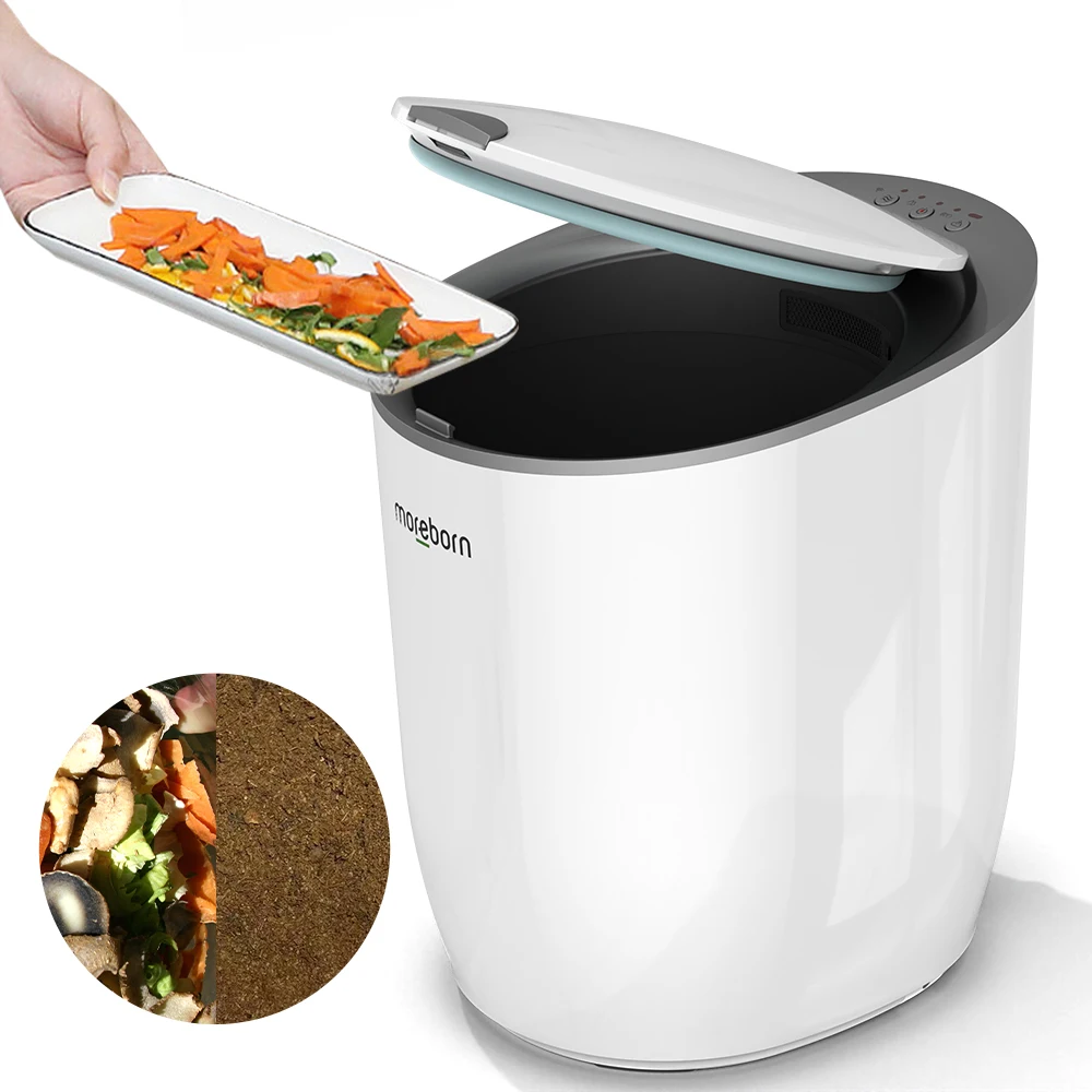 Waste Food Composter Countertop Food Waste to Organic Garden Fertilizer Compost Machine