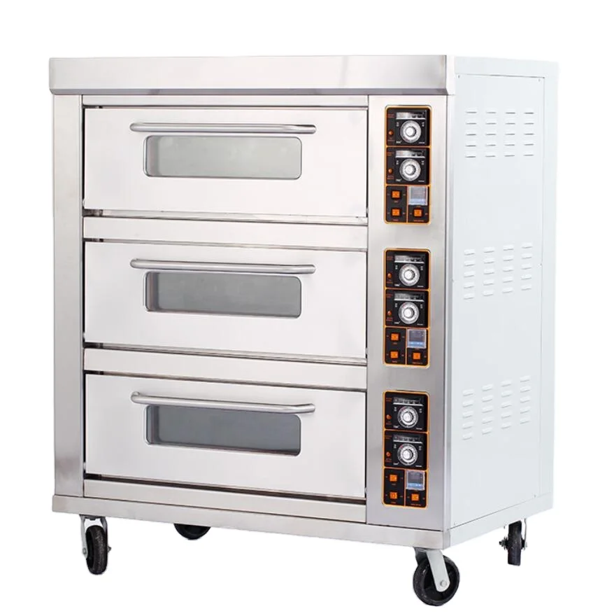  Hot Sales in 2021 easy operation industrial bread baking oven pizza
