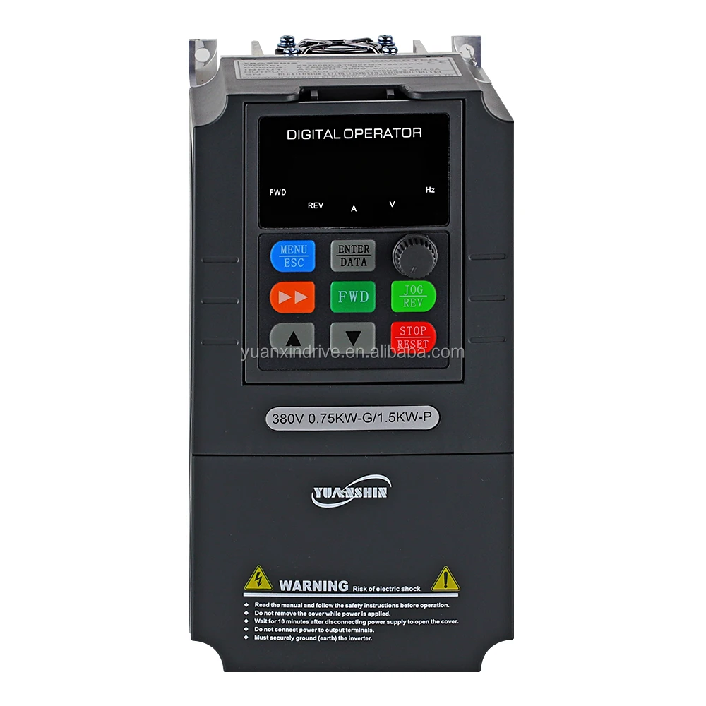 China Factory MPPT VFD Solar Pump Inverter 380V 7.5kw Frequency Converter