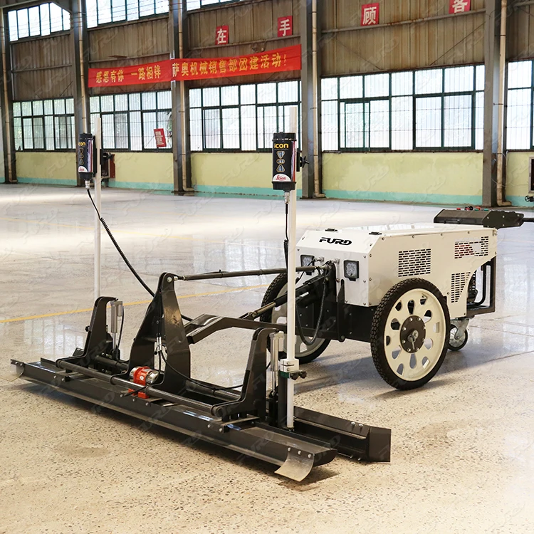 Concrete Floor Levelling Cement Pavers Laser Level Machine Self Leveling Screed Machine