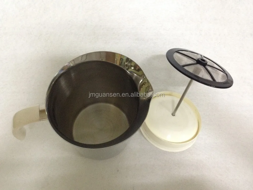 New Coffee & Tea Tools Metal Brewing Coffee Stainless Steel Milk Frother Foam Maker