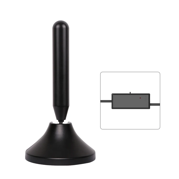 Free Channel TV Antenna HD Portable Indoor Digital Antenna TV for USB TV Tuner / DVB-T2 Television