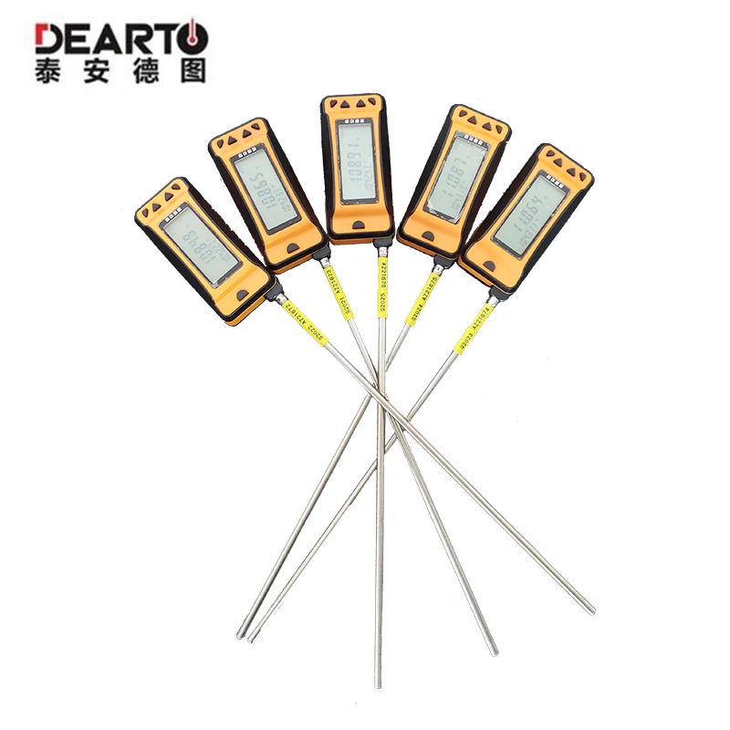 Manufactory price Platinum resistance Pt100 probe digital thermometer with wireless communication