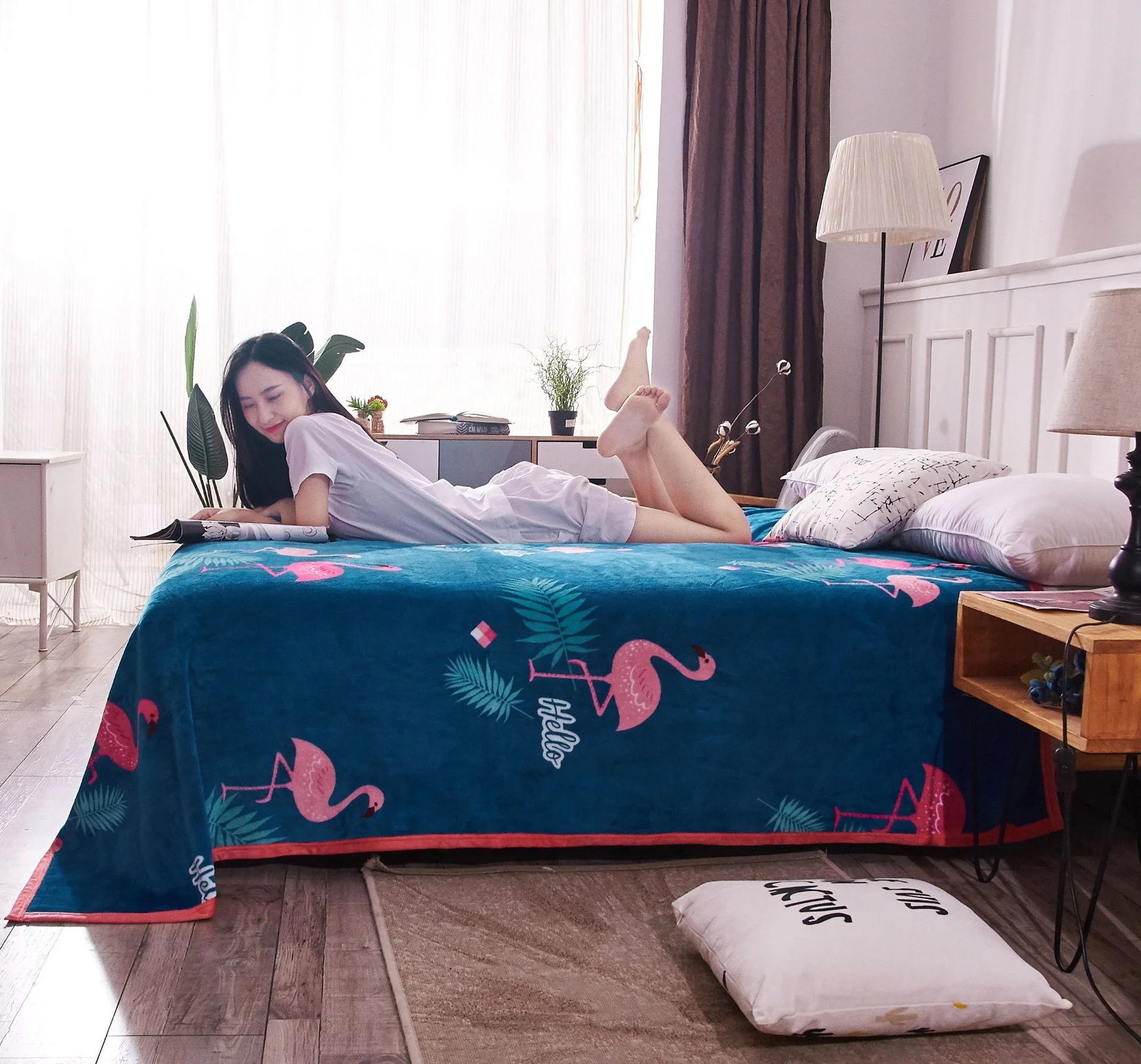 Lovely coral velvet blankets manufacturer wholesale blanket for children