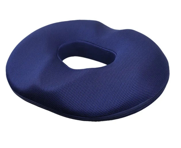 NLAN Large memory foam orthopedic donut seat pillow cushion for hemorrhoid and tailbon For Men And Women