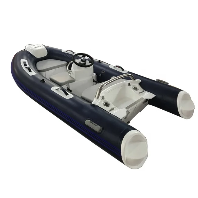 RIB300 Small Tender PVC/Hypalon Rigid Fiberglass Inflatable Boats For 3 People