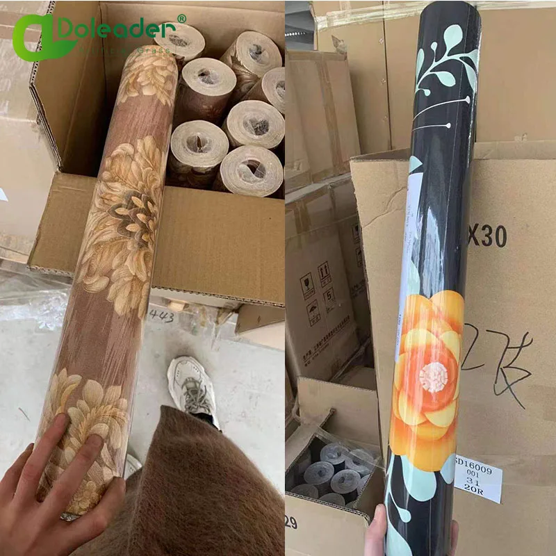 Kids house wall decor boys or girls room 3D effect designs 3D pvc /vinyl wallpaper stock lot