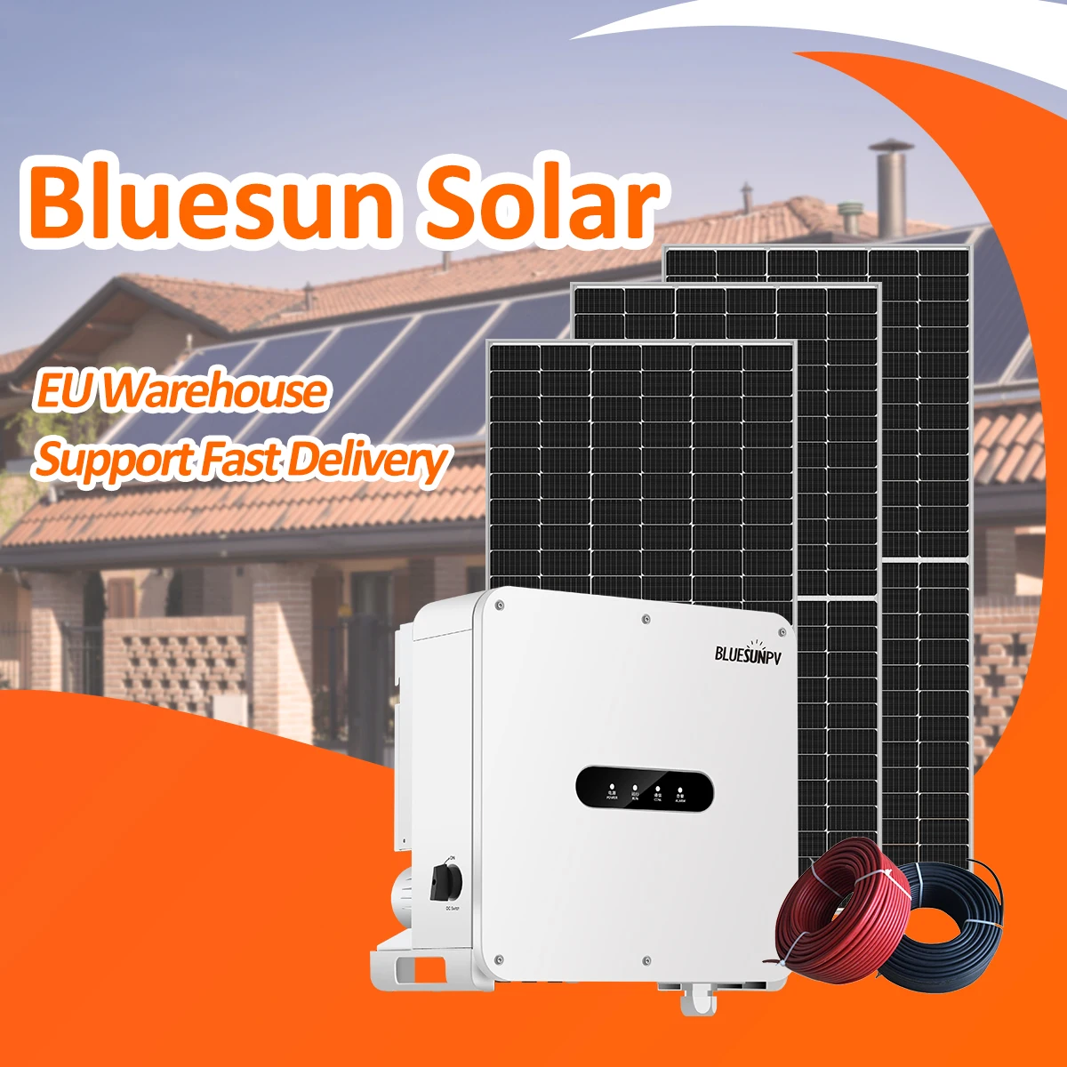 Солнечная энергетическая система Bluesun 20 кВт 30 40 50 60 80 100 10 солнечная для дома
