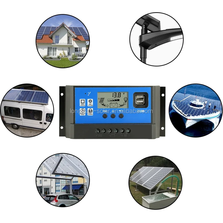 Most Popular Charge Controller Solar Pwm Solar Controller 10-30a China Solar Charge Controller