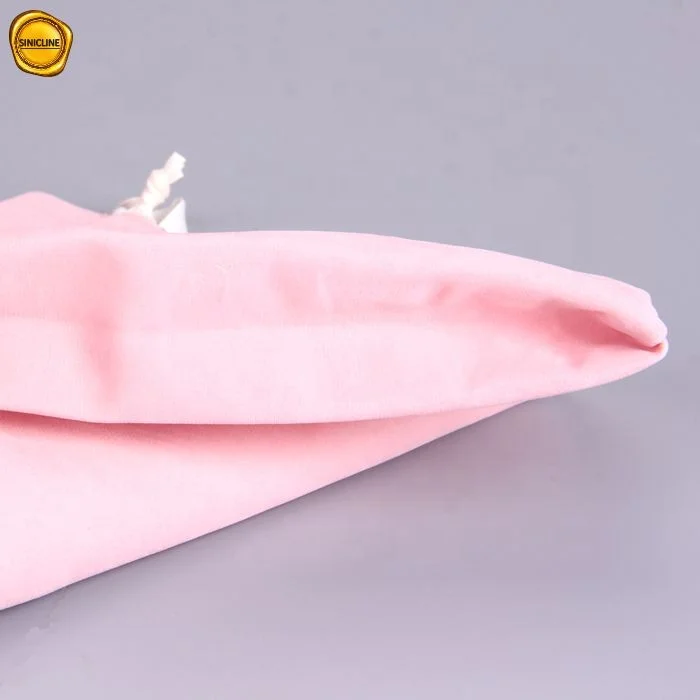 Sinicline уход за кожей мягкая на ощупь упаковка одежды пользовательский бренд Логотип Печатный бархатный чехол