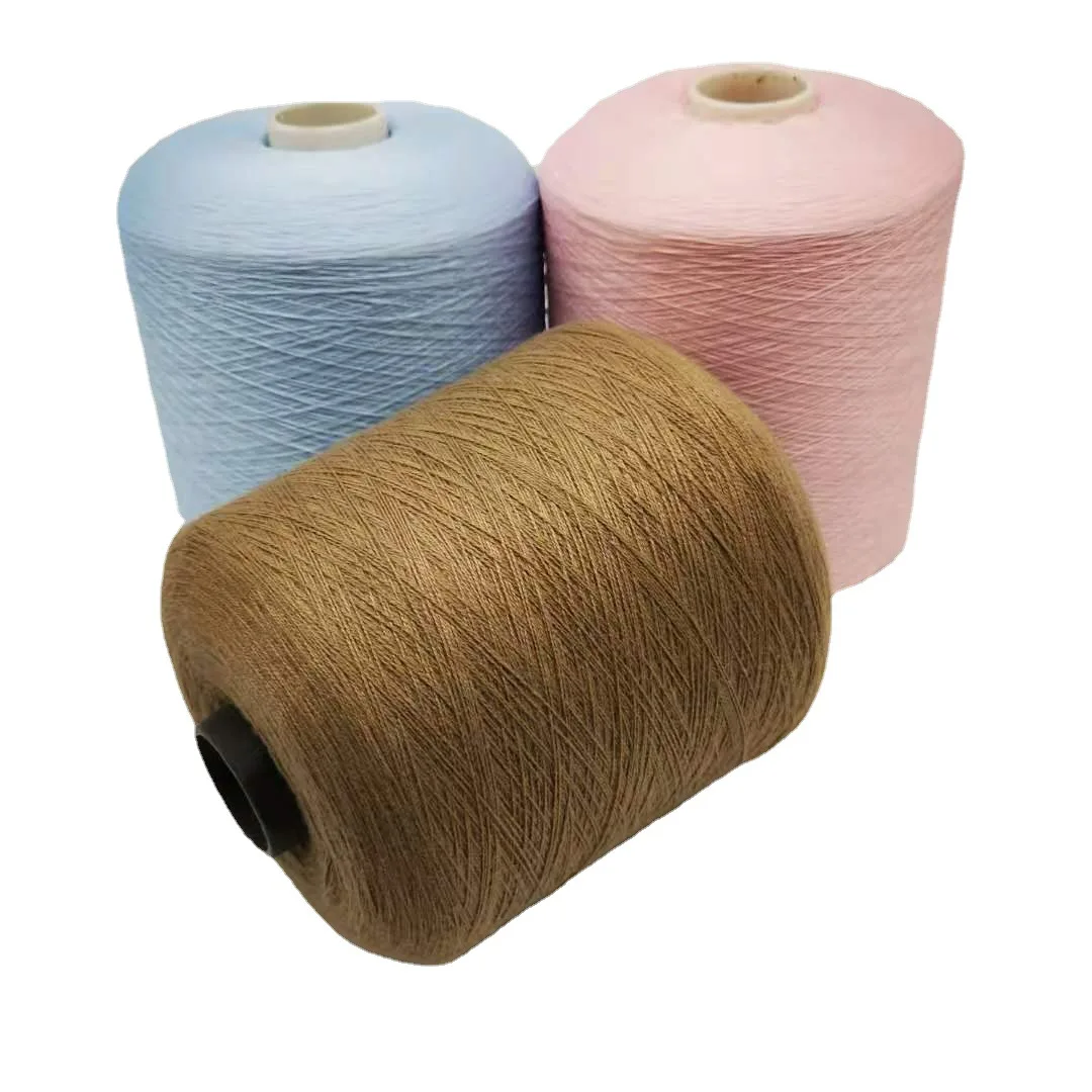 high quality dope dyed 100 percent polyester textured yarn DTY yarn polyester 150D 48F for elastic dty  cocks
