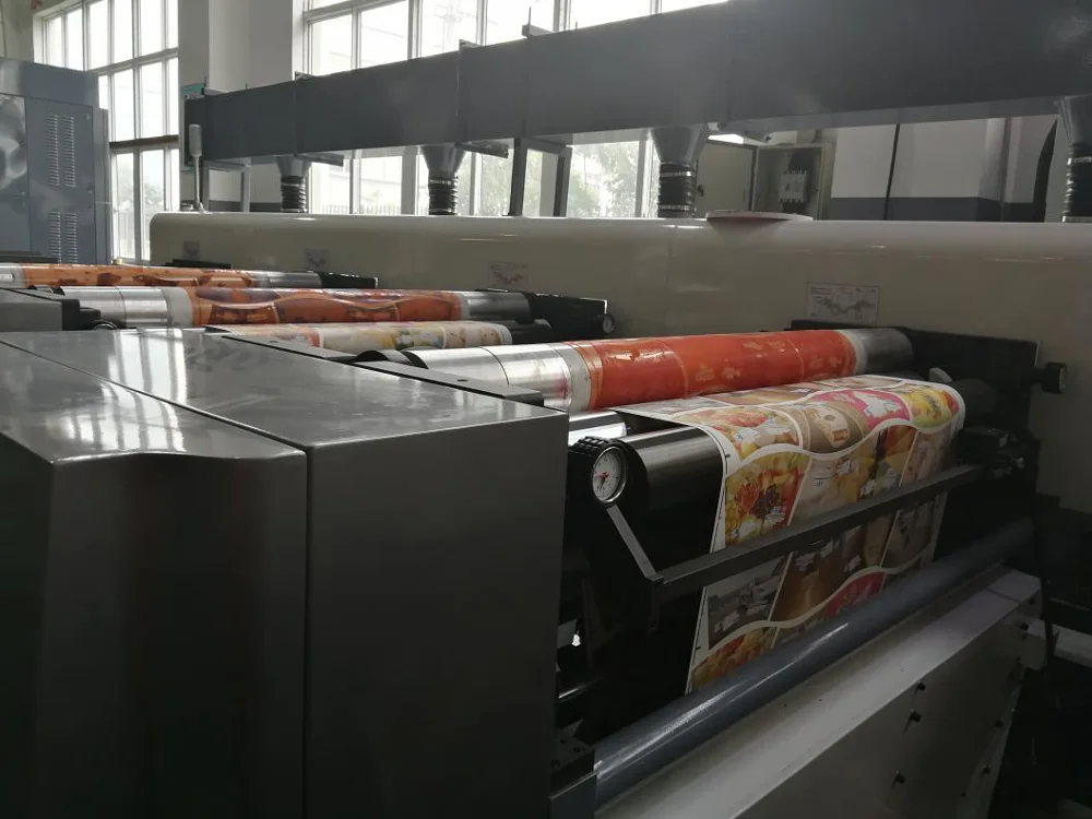 Automatic Petal Flexo Press Flexographic Printing Machine