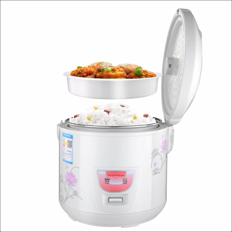 Easy to Operate Good Quality Aluminum Non-Stick Coating Mobile Easy Multifunction Rice Cooker for Family