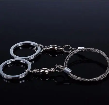 Stainless Wire Saw Hand Chain Saw Cutter Outdoor Emergency Fretsaw Camping Hunting Wire Saw Field Hand Tool