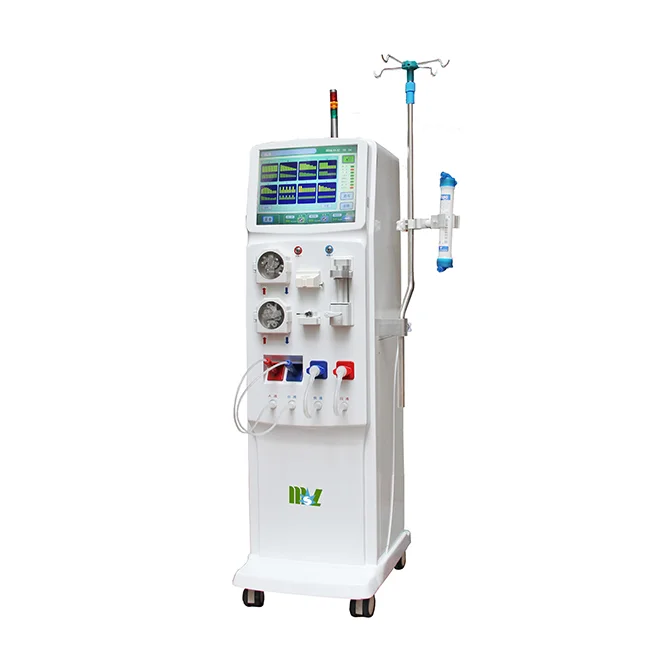 Factory price Hemodialysis machine, Medical dialysis machine with single&double neddle