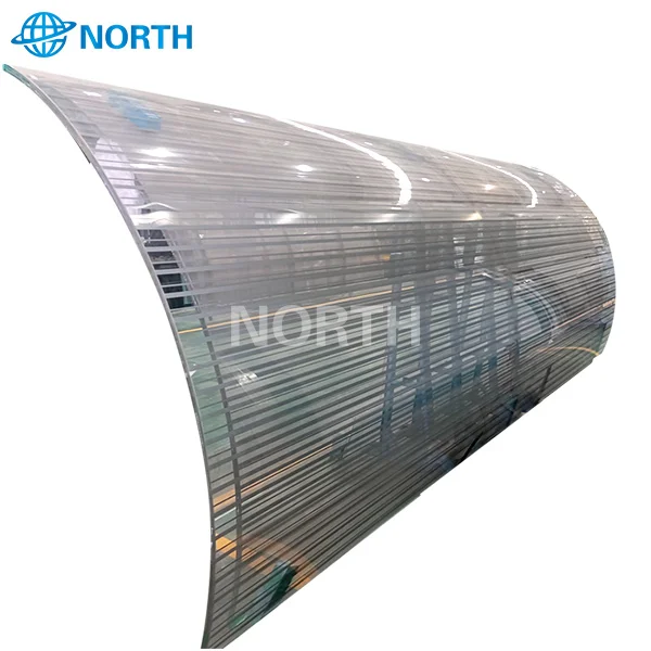 6mm dark blue reflective curtain wall glass For Construction & Real Estate