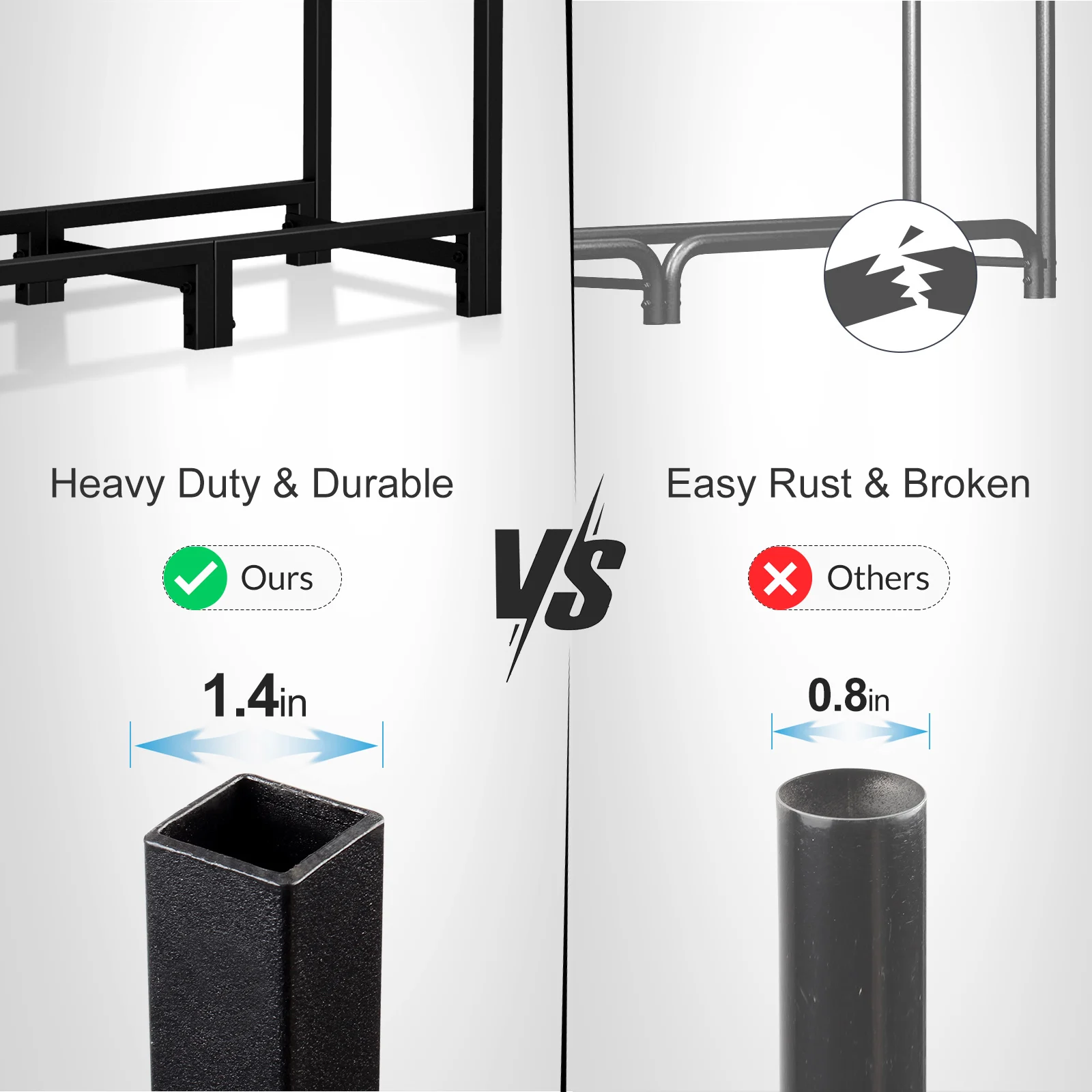 Firewood Storage Sheds Indoor Firewood Rack Pine Tree Shaped Firewood Rack Metal Log Holder