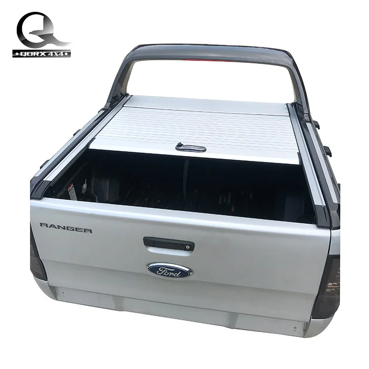 
4x4 Aluminum roller shutter tonneau bed cover for revo/vigo/f150/triton/ranger t6 t7 