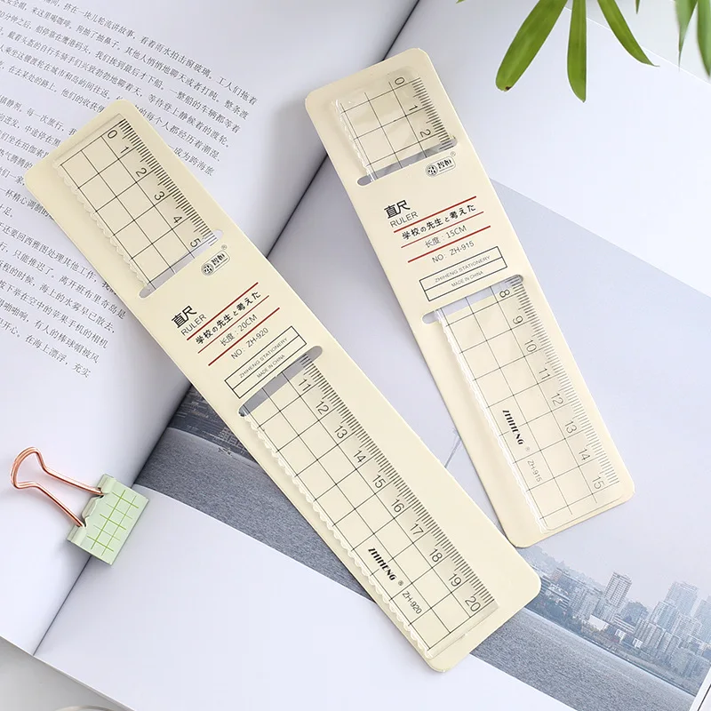 Logo Printing Custom Plastic Ruler for Promotion Gift