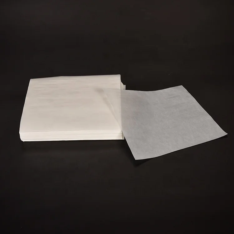 
 Лидер продаж 20 см * 30 40 gsm пергамент анти клей выпечки бумага простыни  