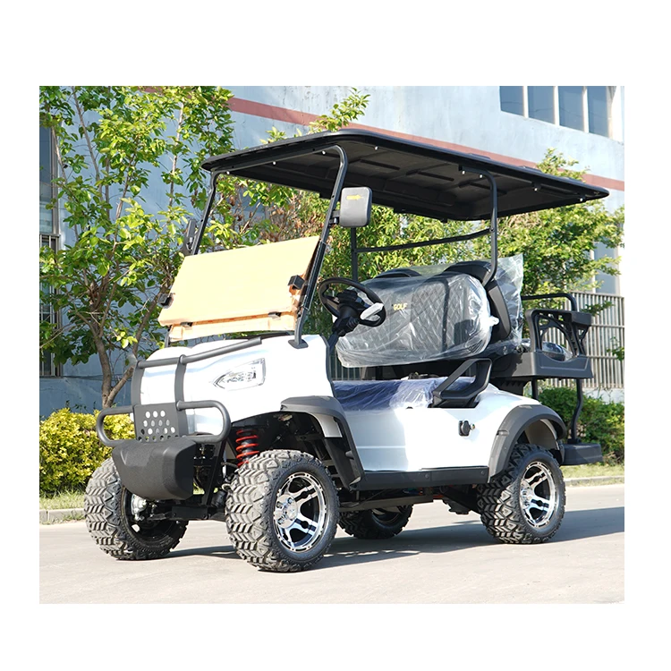 Street Legal Chinese Golf Cart 48V Club Car Electric 4x4 Utility Vehicle 2 4 6 Seat Luxury Off Road Golf Buggy Cart