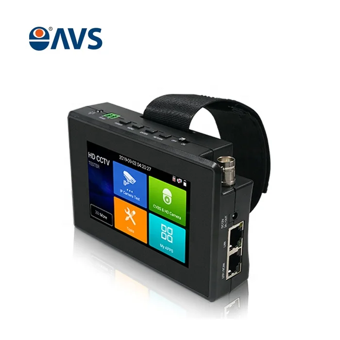 4 дюйма наручные 4K H.265 IP CVBS TVI CVI AHD 5-в-1 CCTV тестер IPC-1800ADH плюс