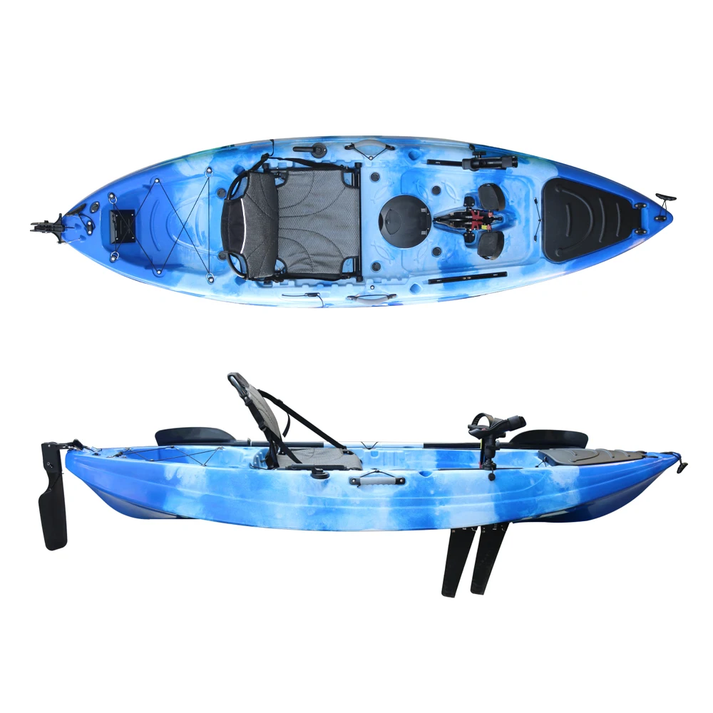 Kayaks Sport Fishing Ocean, Professional Foot Kayak Pedal Fishing Kayak