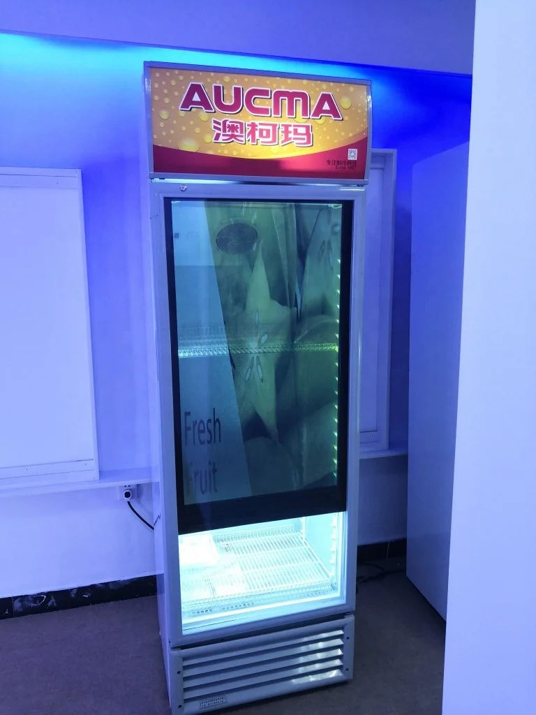 
Hollow Anti-fog Glass Commercial Freezer LCD Screen 17.1 inches Glass Doors 