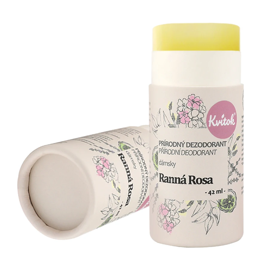 Custom Printed Recycled Kraft Cardboard Push Up Paper Tube 1 oz Lip Balm Lipstick Packaging paper push up tubes