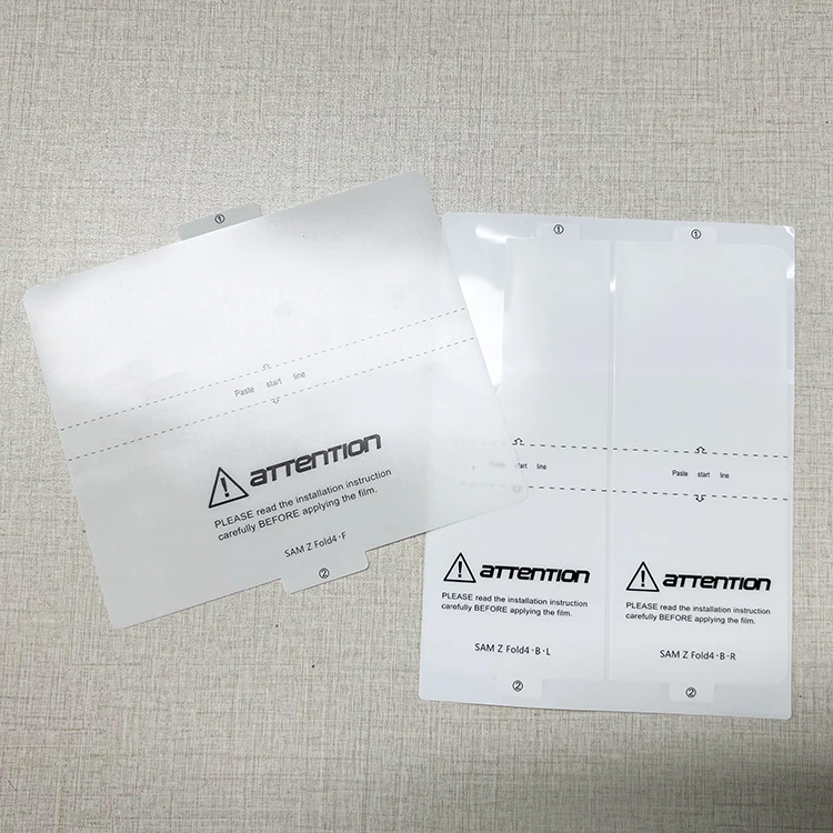 HD screen protector soft film mobile phone protector hydrogel film For samsung galaxy z fold 3 4 z flip 3 4 tpu screen protector