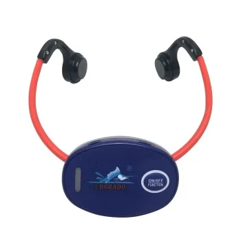 H-902 IPX8 Waterproof Swimming Headphones 7 Channels Coach Teaching Bone Conduction Headsets Receiver