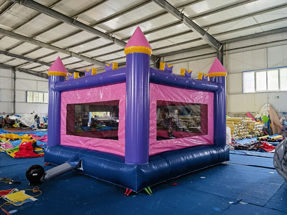 Commercial Outdoor PVC 4*4m Mini Inflatable Bouncy Castle for Sale inflatable castle and indoor amusement equipment for Kids
