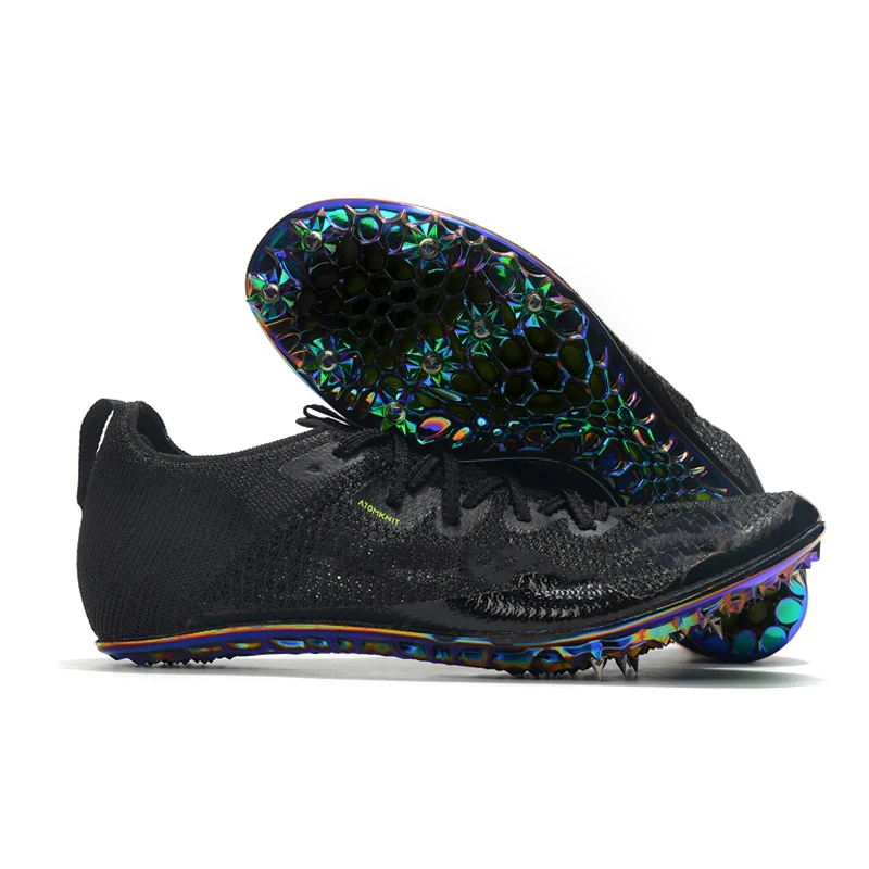 Mens Fully knitted electroplated running spikes Zoom Superfly 2 Training Shoes 39-45