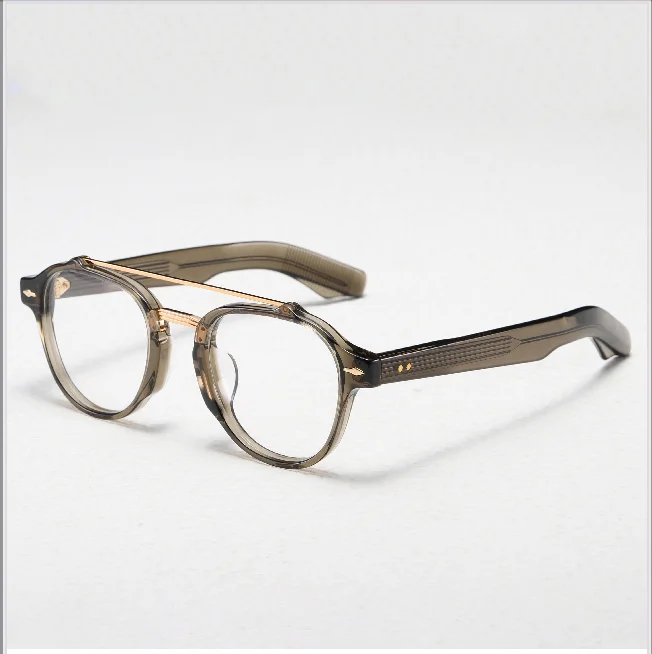 2024 новые трендовые Оптовые Классические солнцезащитные очки в стиле ретро мужские и женские оправы для очков Модные миланские оптические высокого качества