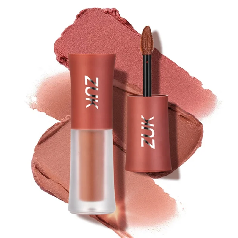 Makeup Wholesale 6colors Matte Liquid Lipstick Private Label Waterproof Long Lasting High Pigment Non-Sticky Matte Lip Glaze