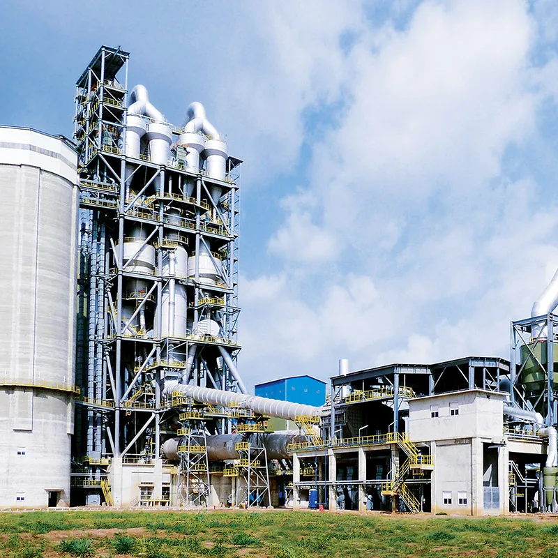 42.5 Portland Cement Making Plant 1500 Tpd Dry Process New Small Unit Machinery Cement Factory For Make Cement