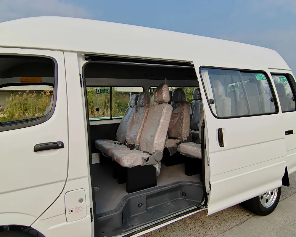 Aucwell Latest model Electric minibus hot sales RHD Electric Bus with 14 seater
