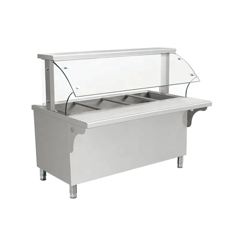 Customized Electric Buffet Bain Marie Food Warmer Steam Table for Hotel Restaurant Catering Equipment Factory