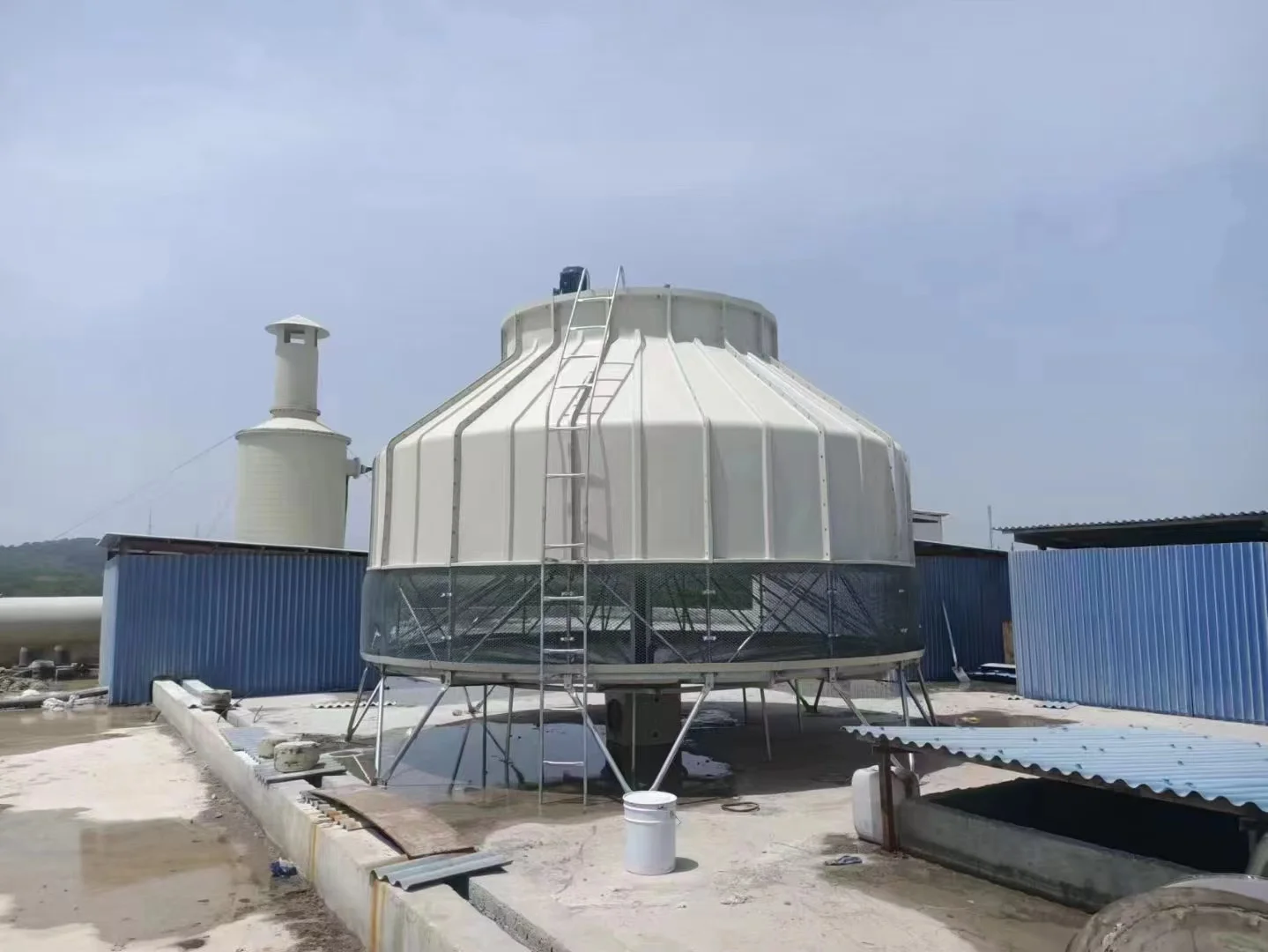 CTI Certified FRP Round water Cooling Tower 10 ton 20 ton price