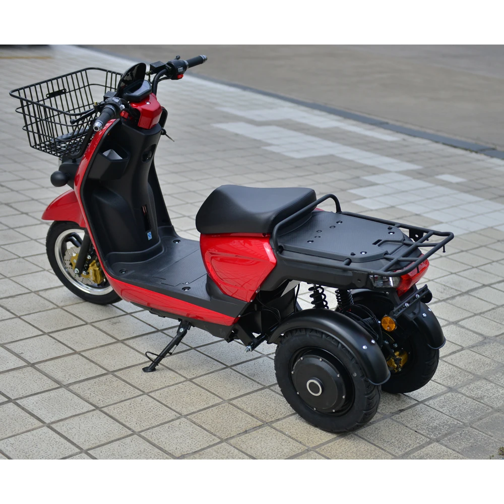 2020 New model Tilting 3 wheel scooter pizza delivery express